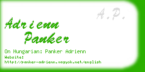 adrienn panker business card